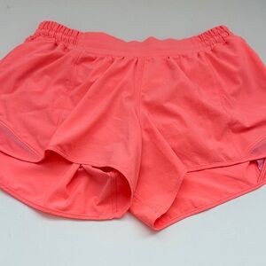 Women's Coral Athletic Shorts